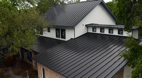 will a black metal roof make my house hotter|black metal roof reviews.